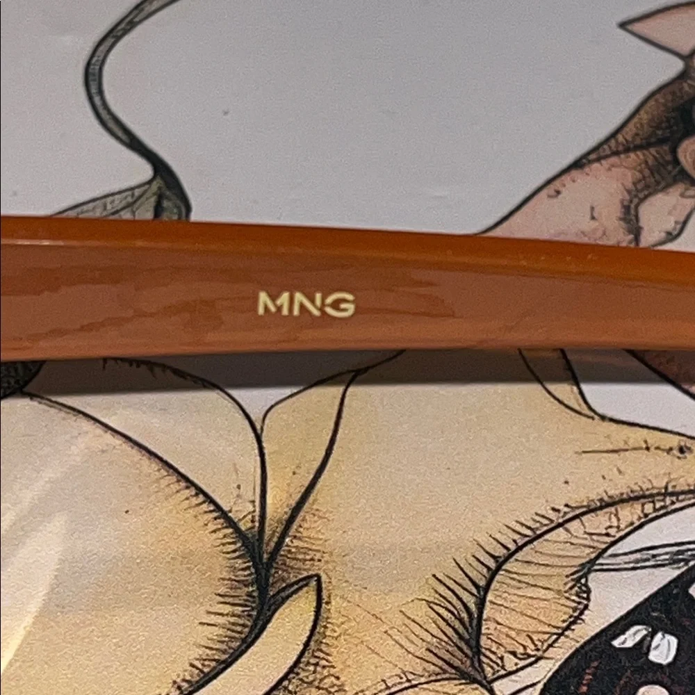 MNG orange clear  Sunglasses for cat eye 57010620